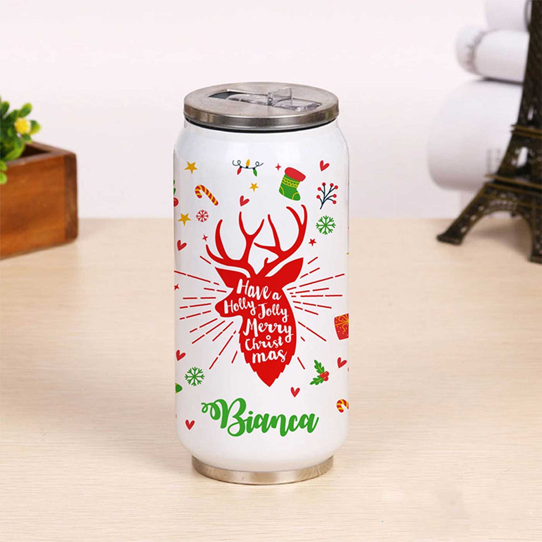 Personalized Printed Steel Bottle | Xmas Gifting Ideas