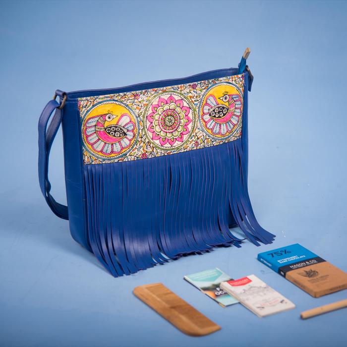 Fringe hot sale sling bag