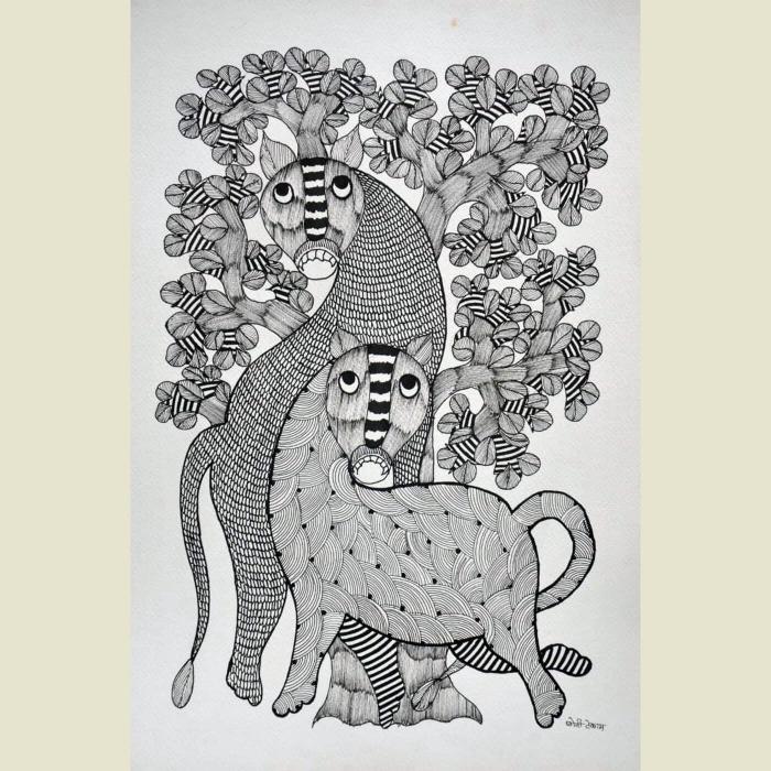 Kanan - Gond Painting 41