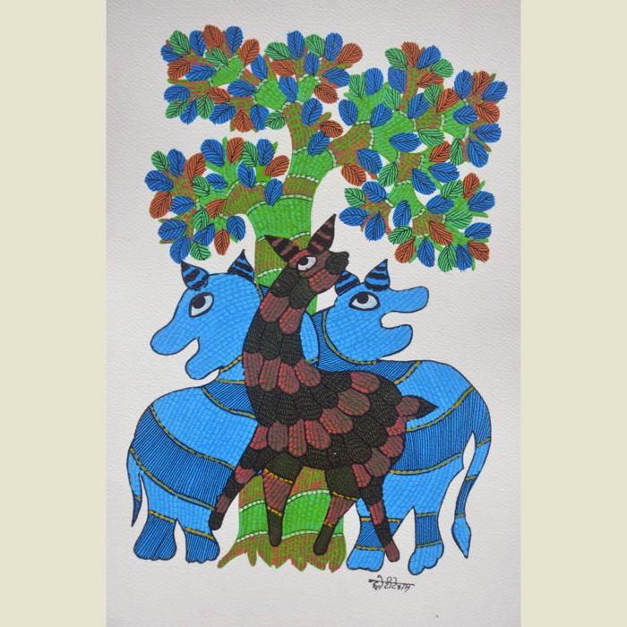 Kanan - Gond Painting 22