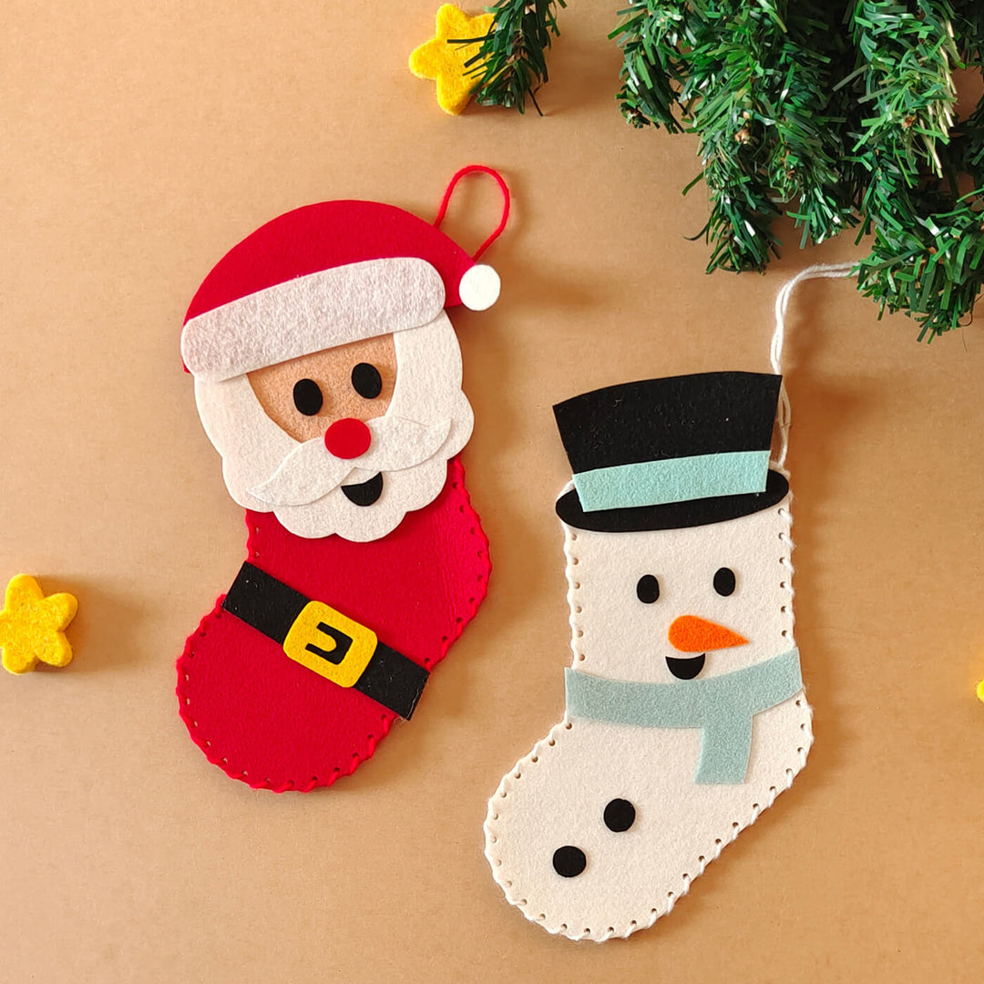 Felt Santa Stocking DIY Kit