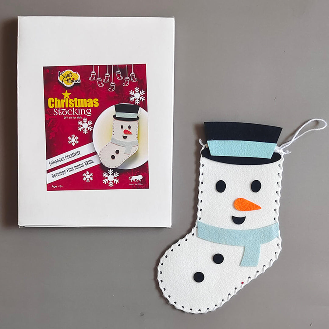 Felt Snowman Stocking DIY Kit