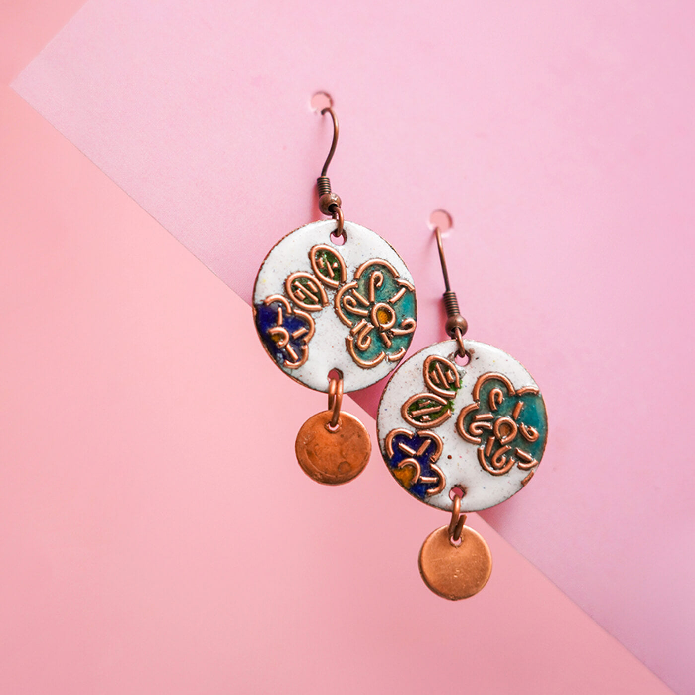 Albali- Mirror Handmade Earrings