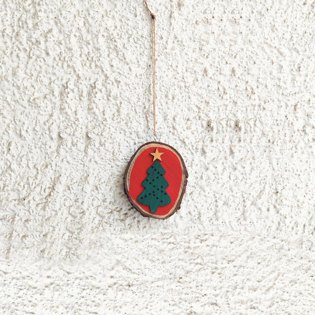 Christmas Bark Wall Hanging