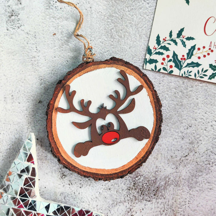 Christmas Bark Wall Hanging