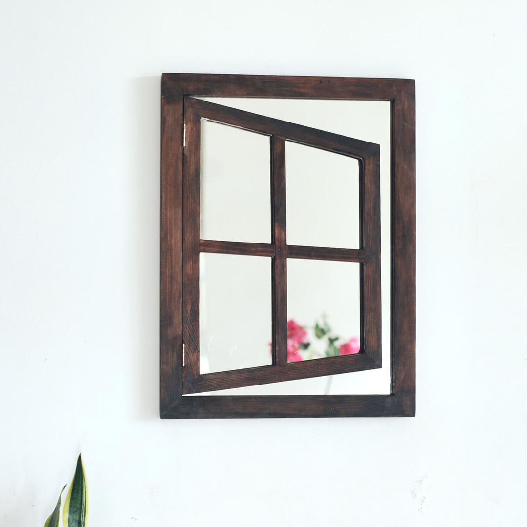 Large Classic Illusion Window Mirror