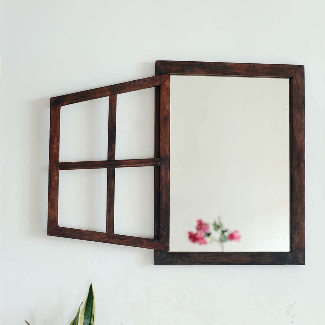 Large Classic Illusion Window Mirror