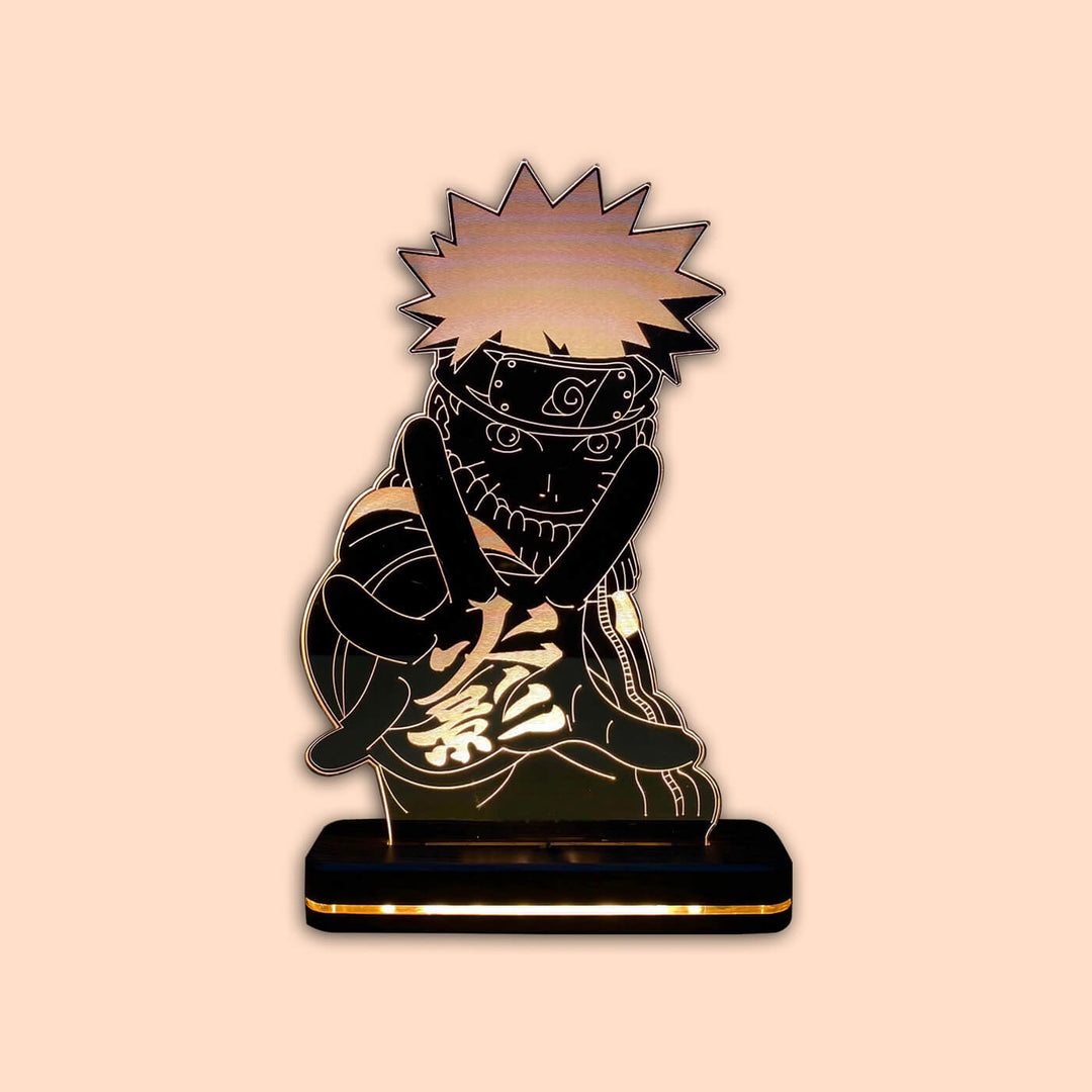 Buy 3D Illusion Naruto Anime Rechargeable LED Lamp Online On Zwende