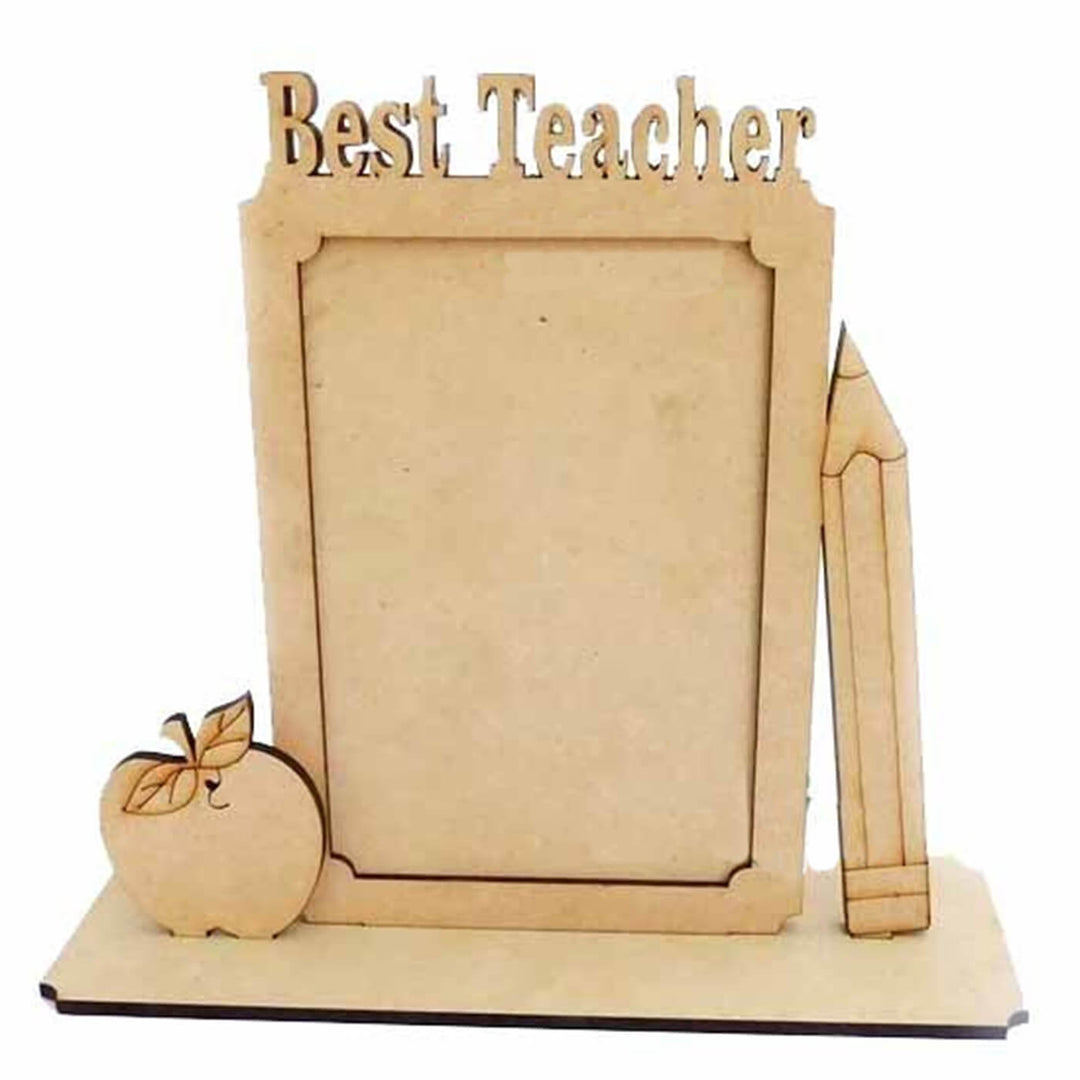 Saver Bundle - Ready to Paint MDF Photo Frame - Best Teacher