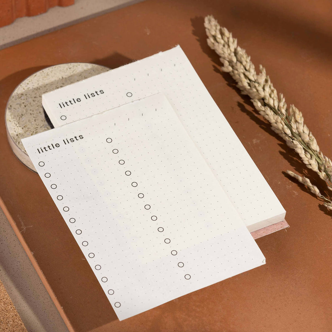 Tree-free Personalized Notepad For Little Lists | 48 Pages