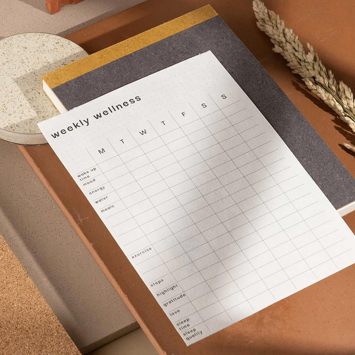 Sustainable Personalized Weekly Wellness Tracker - 48 Pages