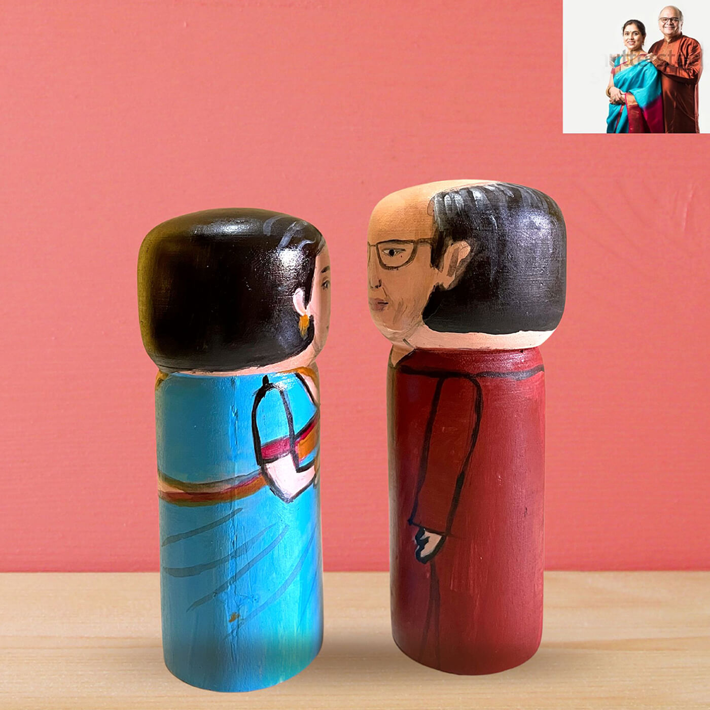 SATYAM KRAFT 1 Set Couples Miniature Set for Unique Gift, Home, Bedroo —  satyamkraft