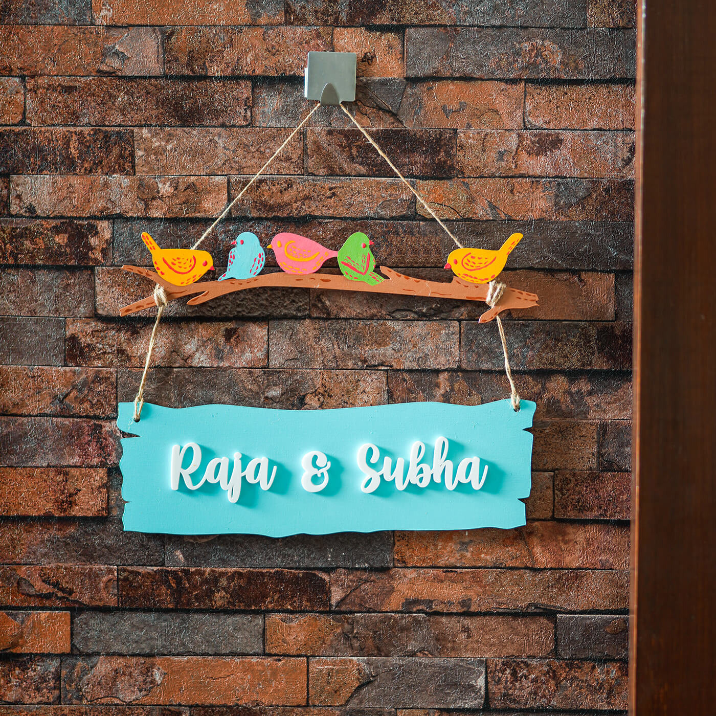 Personalized Name Plate | Clay Wall Art