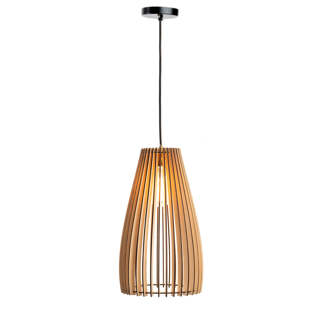 Bahama Birch Wood Ceiling Lamp