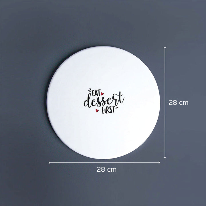 Cleo Dessert Handmade Marble Server