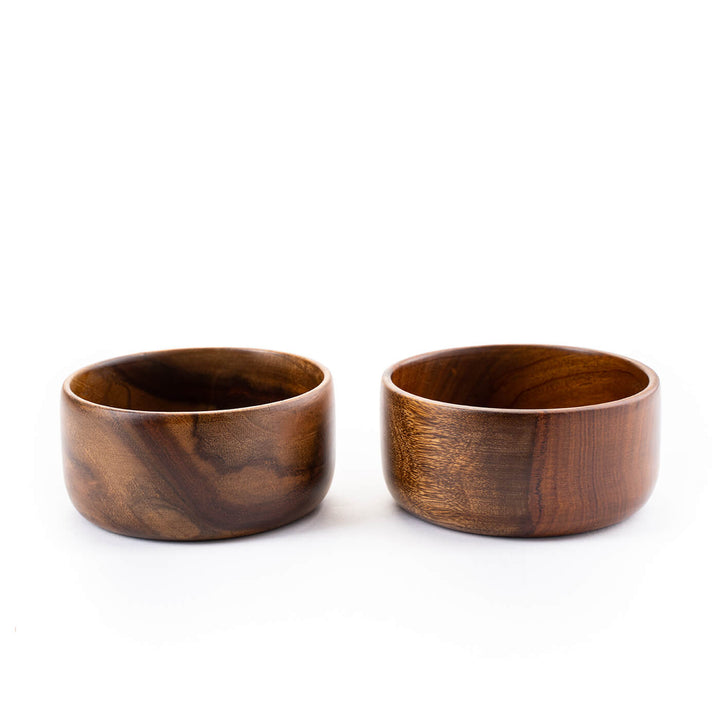 Baro Wooden Bowls - Small Set Of 2