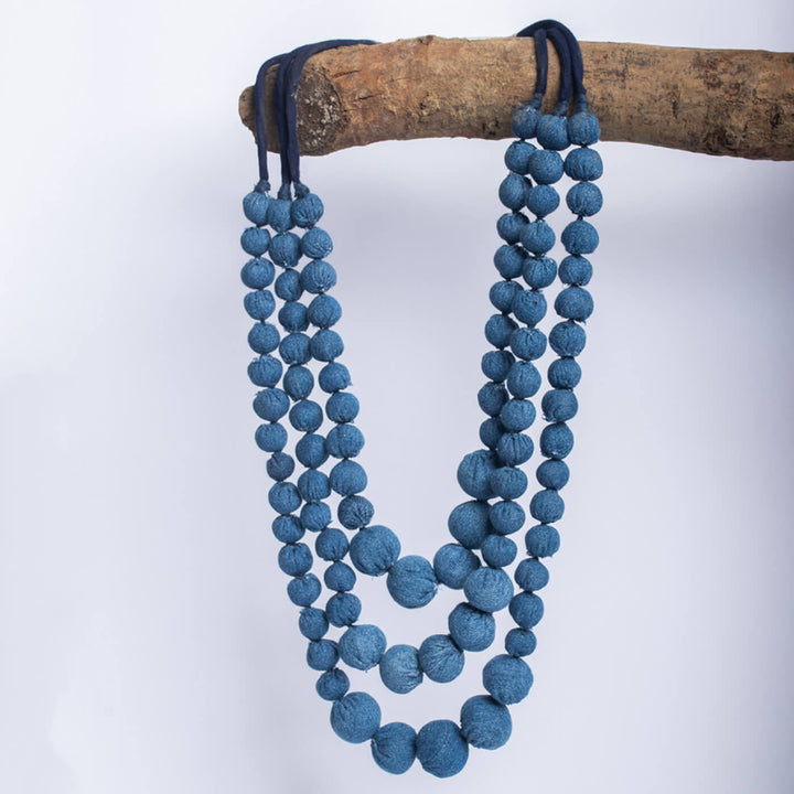 Vaishnavi Upcycled Denim Necklace