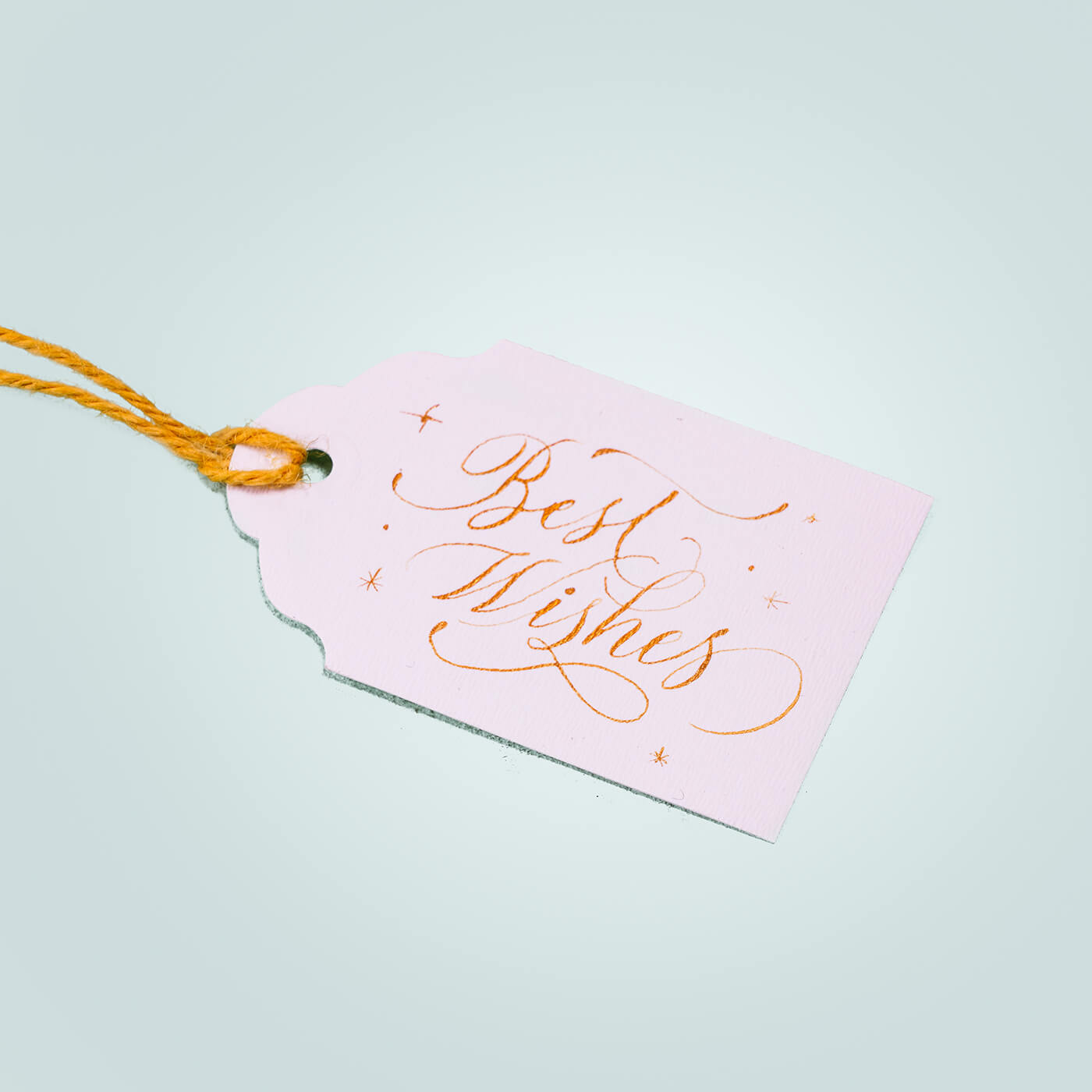 Best Wishes Gift Tag - Papercraft with me