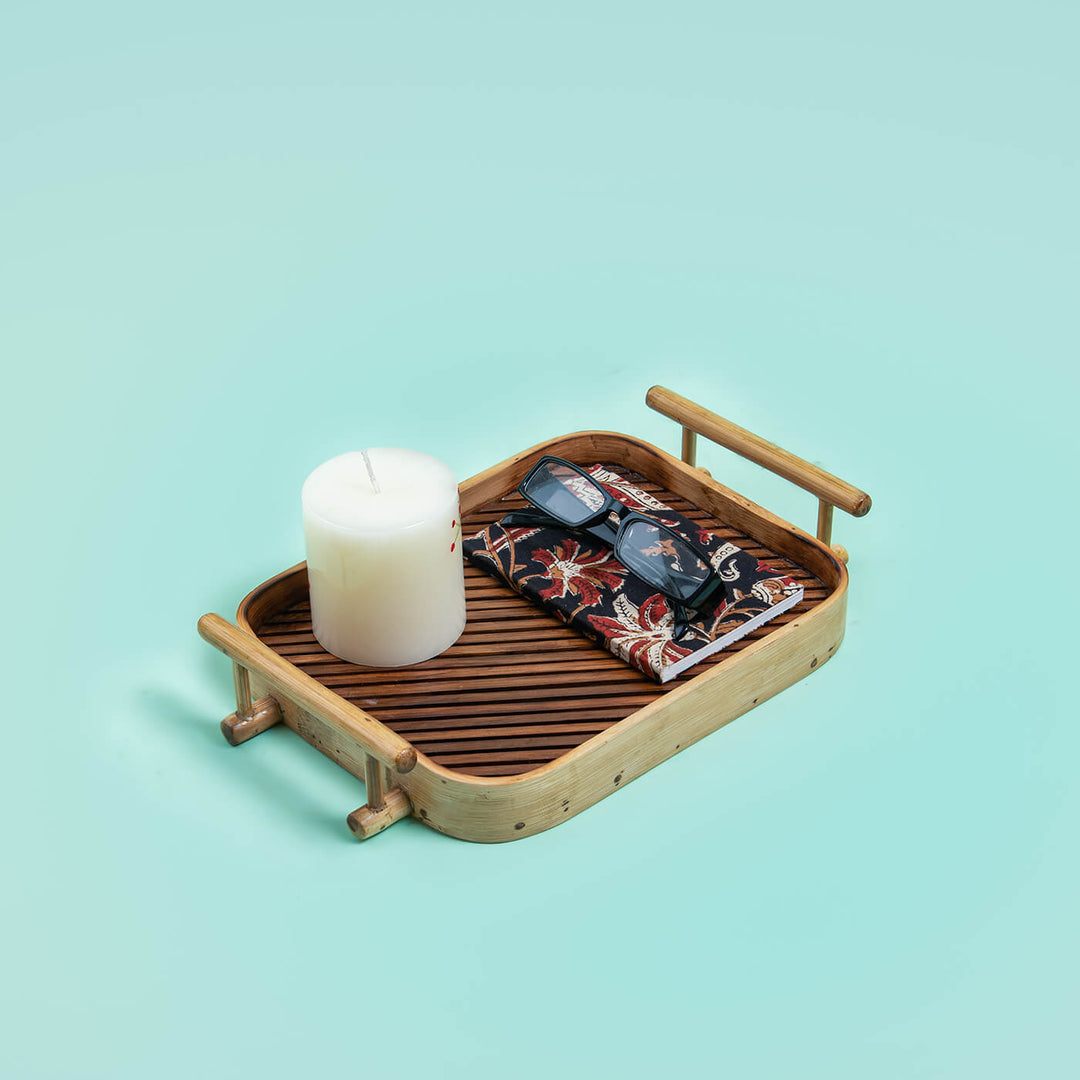 Bamboo Slat Tray - Small