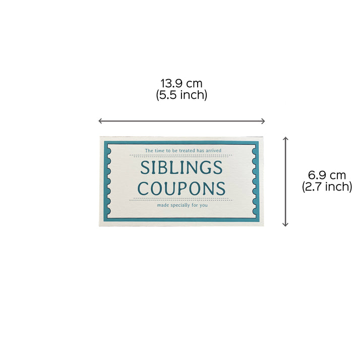 Sibling Activity Coupons | 10 Cards